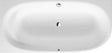 Duravit Cape Cod Whirlwanne 1900x900 mm Ecke links mit Air-System, Mineralguss Weiß Matt