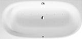 Duravit Cape Cod Whirlwanne 1900x900 mm Ecke links mit Air-System, Mineralguss Weiß Matt