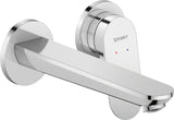 DURAVIT Wave Einhebel-Waschtischmischer Unterputz 202 mm Chrom – Keramikmischsystem
