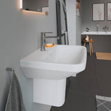 DURAVIT DuraStyle Halbsäule in Weiß mit WonderGliss – Sanitärkeramik 280 x 175 x 290 mm