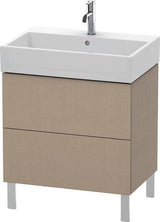 Duravit L-Cube Waschtischunterbau 684 mm Amerikanisch Nussbaum mit Tip-On-Technik