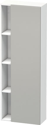 DURAVIT DuraStyle Hochschrank 1400 mm, 1 Tür links, weiß matt – wandhängend mit Soft-Close