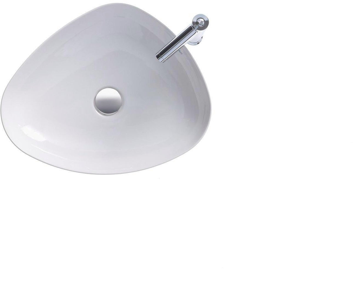 DURAVIT Cape Cod Aufsatzbecken 500mm Weiß Seidenmatt von Philippe Starck