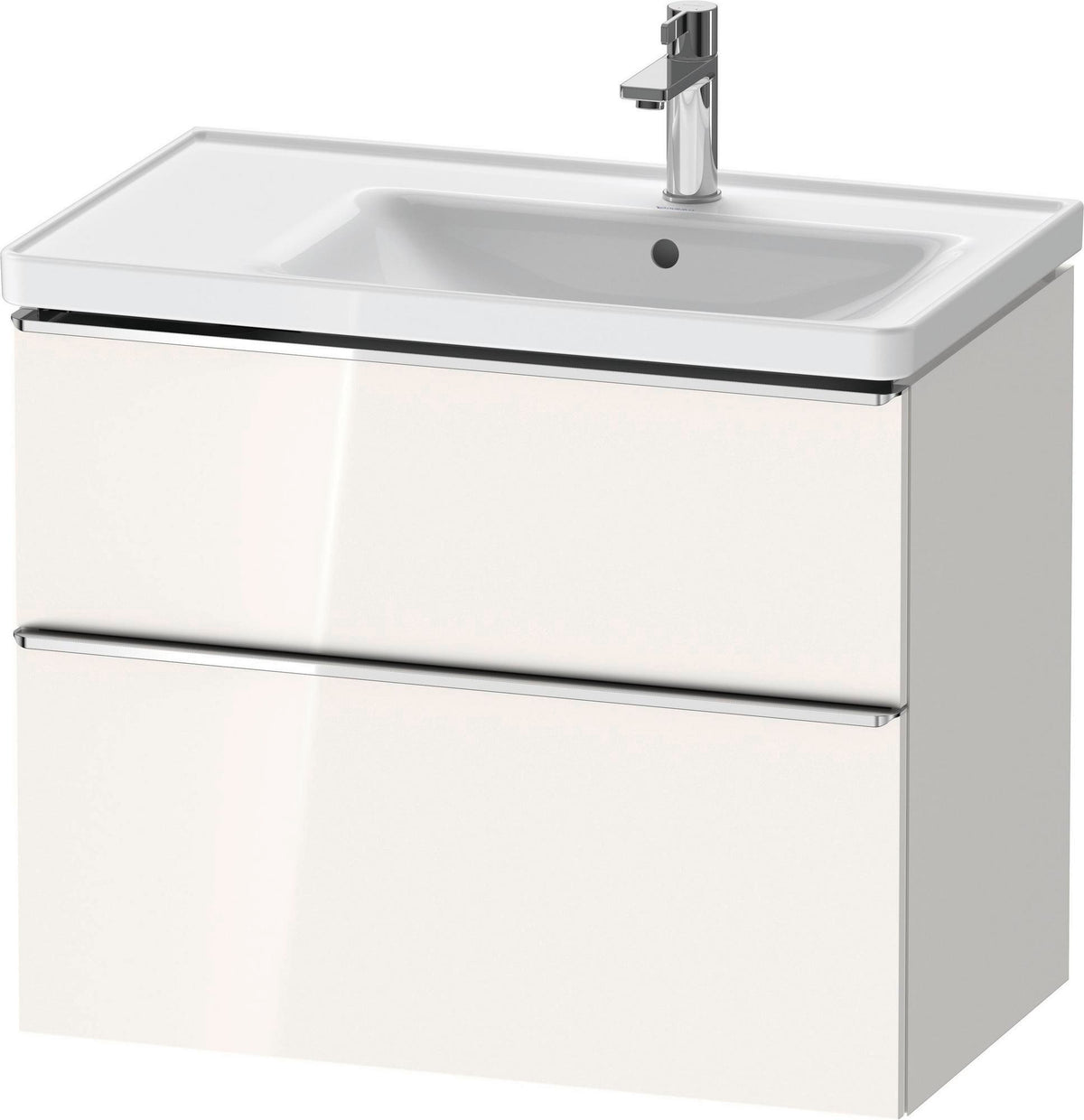Duravit D-Neo Waschtischunterbau 784 mm Eiche Schwarz Bronze, wandhängend, 1 Auszug