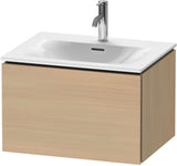 Duravit L-Cube Waschtischunterbau 620 mm weiß matt, 1 Auszug, wandhängend, Tip-On