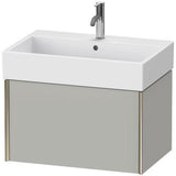 Duravit Waschtischunterbau XViu 684 mm wandhängend Nussbaum mitte für Vero Air 235070