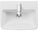 Duravit No.1 Einhebel-Waschtischmischer S mit Zugstange, Chrom – 100 mm Ausladung, Keramikmischsystem