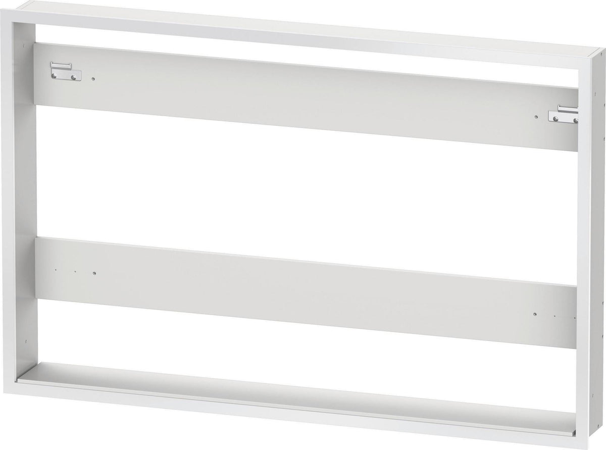 DURAVIT Einbauset Licht & Spiegel – Montagerahmen für Badmöbel, 139 x 661 x 810 mm