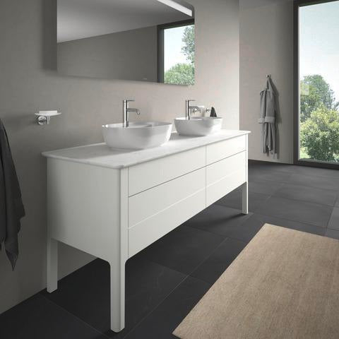 Duravit Luv Konsolenwaschtischunterbau bodenstehend 1733 mm weiß seidenmatt mit 2 Auszügen