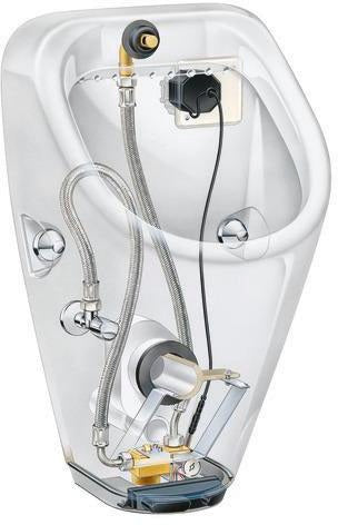DURAVIT Design Classics Urinal Utronic mit Batteriebetrieb, ohne Fliege, weiß