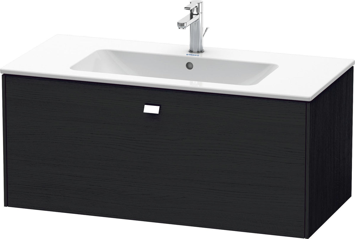 Duravit Brioso Waschtischunterbau 620 mm betongrau matt mit 1 Auszug und Soft-Close