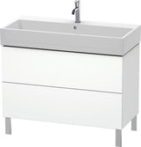Duravit L-Cube Waschtischunterbau 984 mm Amerikanisch Nussbaum mit Tip-On-Technik