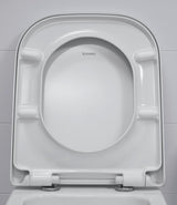DURAVIT WC-Sitz Happy D.2 Anthrazit matt mit Absenkautomatik und Edelstahl-Scharnieren