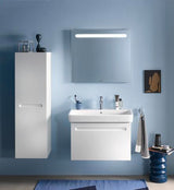 Duravit No.1 Einhebel-Waschtischmischer mit Zugstange, Chrom – 106 mm Ausladung