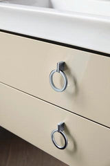 DURAVIT White Tulip Möbelwaschtisch 1050 mm Weiß mit Überlauf und WonderGliss