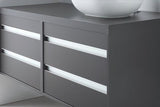 DURAVIT DuraStyle Aufsatzbecken 600 mm weiß mit WonderGliss – ohne Hahnloch, ohne Überlauf