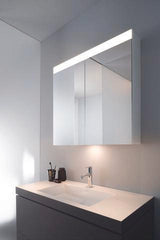 Duravit L-Cube Waschtischset c-bonded 1000 mm Eiche Schwarz mit Vero Air Waschtisch und 2 Schubkästen