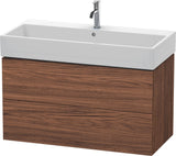 DURAVIT L-Cube Waschtischunterbau 984 mm, 2 Schubkästen, Weiß Matt, Wandmontage