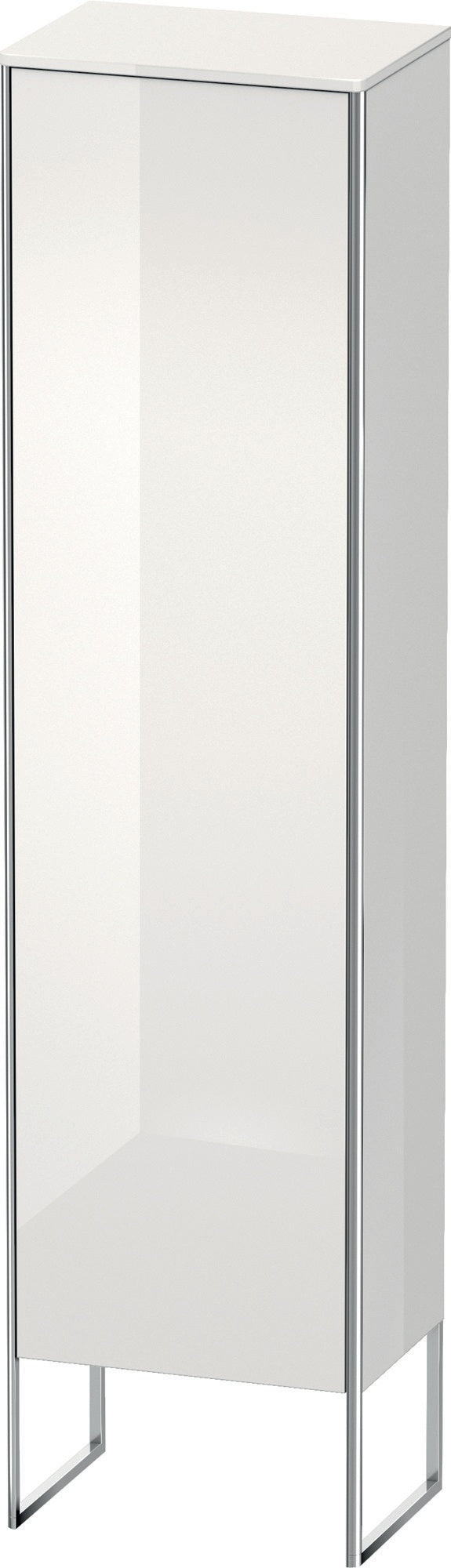 DURAVIT Hochschrank XSquare, bodenstehend, 2016x500x356 mm, Weiß Hochglanz, 1 Tür links