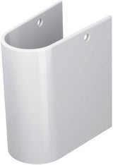 Duravit Halbsäule Starck 3 von Philippe Starck – Keramik, weiß, 315x170x320 mm