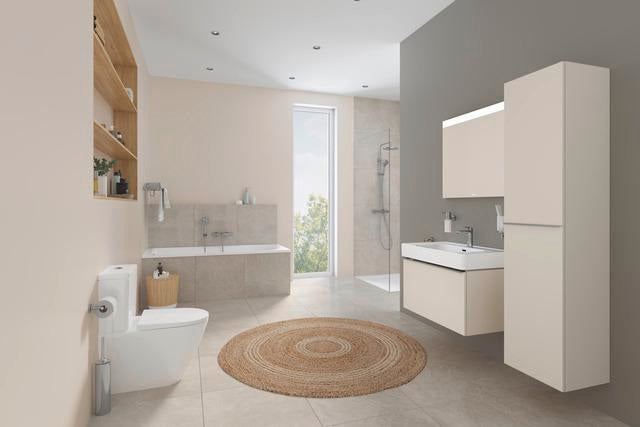 DURAVIT D-Neo Badewanne 1500x750 mm Einbauversion Weiß mit Überlauf und 1 Rückenschräge