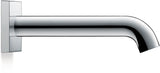 DURAVIT C.1 Wanneneinlauf eckig 205mm Schwarz Matt – Wandmontage mit Strahlregler