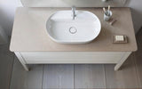 Duravit Luv Waschtischunterbau bodenstehend 1338 mm Weiß Seidenmatt mit Tip-On-Technik