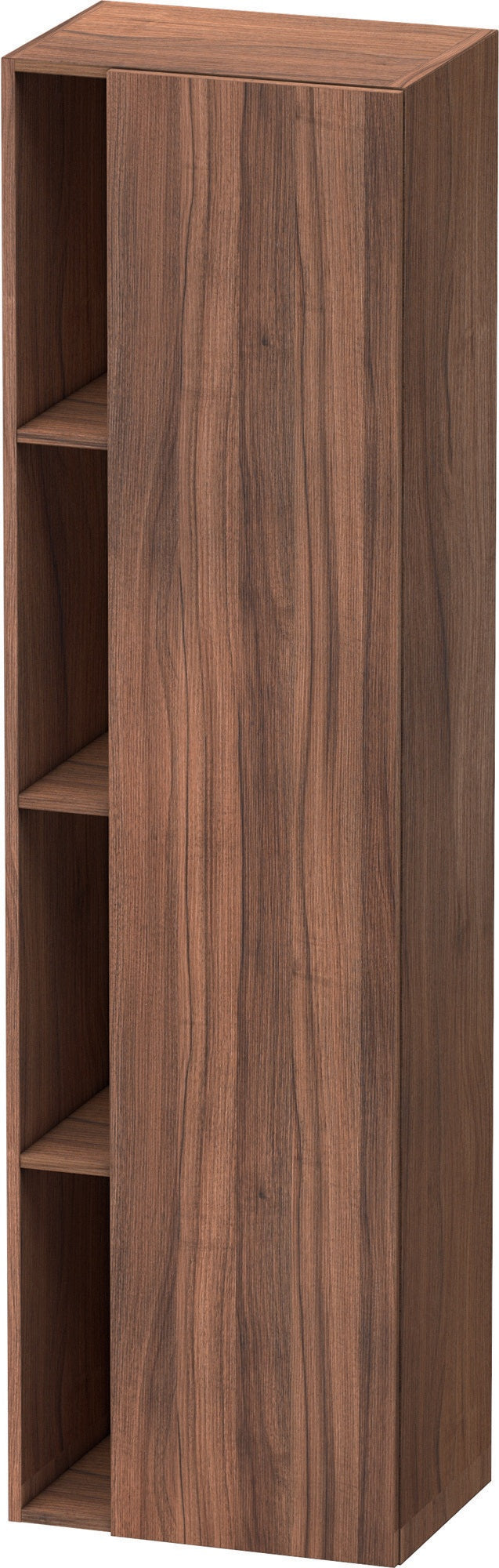 DURAVIT DuraStyle Hochschrank 360x500x1800mm, 1 Tür links, weiß matt – Wandhängend mit Soft-Close