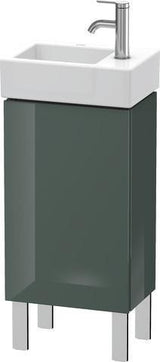 Duravit L-Cube Waschtischunterbau 582x364x241mm betongrau matt, Anschlag links, 1 Tür