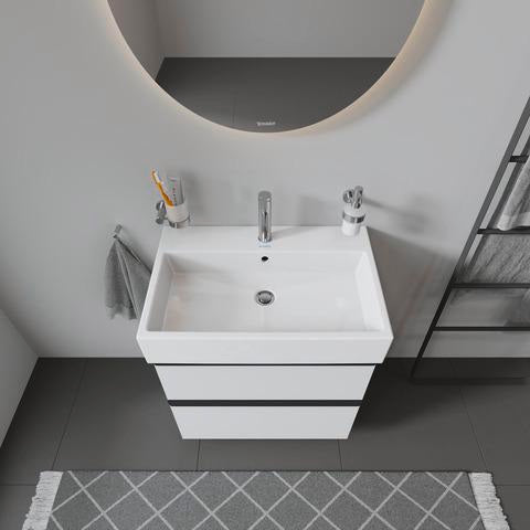 Duravit Waschtisch Vero Air 700 mm mit Überlauf und Hahnlochbank, weiß