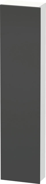 DURAVIT DuraStyle Hochschrank 400 mm betongrau matt, 1 Tür links, Soft-Close