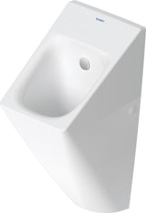 DURAVIT Urinal Viu rimless weiß mit Spüldüse, Zulauf hinten, 305x310x585 mm