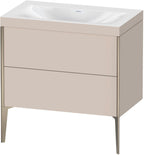 Spanplatte / 2Ausz.,o.Hl,champ.matt/taupe / taupe matt