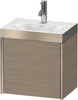 DURAVIT XViu Waschtischunterbauset 460 mm, 1 Tür, Eiche, wandhängend, c-bonded