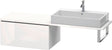 DURAVIT L-Cube Unterschrank für Konsole 820 mm, 1 Auszug, Weiß Matt, Tip-on