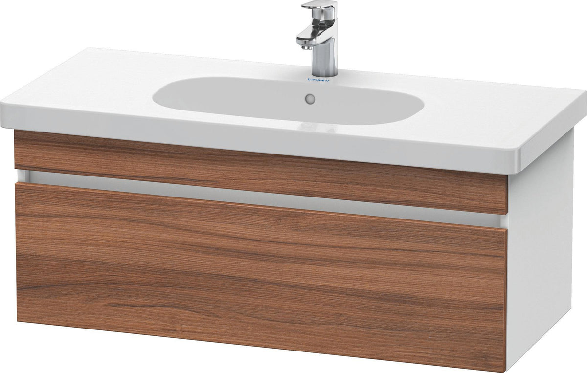 DURAVIT DuraStyle Waschtischunterbau 1000 mm wandhängend mit 1 Auszug und Soft-Close in Weiß Matt