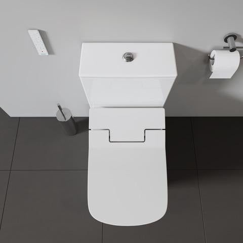 DURAVIT SensoWash Slim Dusch-WC-Sitz für DuraStyle, weiß, mit Fernbedienung & Durchlauferhitzer