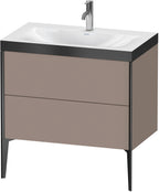 Spanplatte / 2Ausz.,1Hl,schwarz / basalt matt