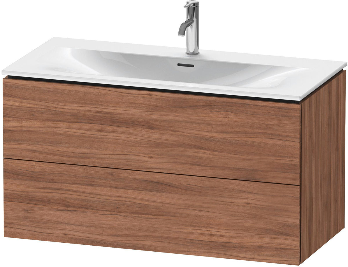 DURAVIT L-Cube Waschtischunterbau, wandhängend, 1020 mm, 2 Schubkästen, weiß matt
