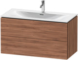 DURAVIT L-Cube Waschtischunterbau, wandhängend, 1020 mm, 2 Schubkästen, weiß matt