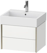 Duravit Waschtischunterbau XVIU 584 mm mit Tip-On-Technik, weiß matt, für Vero Air
