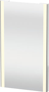 Duravit XSquare Spiegel 450x800mm chrom mit LED-Beleuchtung und Dimmfunktion