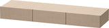 DURAVIT DuraStyle Schubkastenablage 1500 mm, 3 Schubkästen, betongrau matt, wandhängend