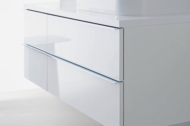DURAVIT Möbelwaschtisch Happy D.2 600 mm mit Überlauf, 1 Hahnloch, weiß
