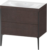 DURAVIT XViu c-bonded Waschtischset 800 mm mit 2 Auszügen, bodenstehend, Soft-Close
