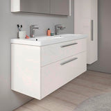 DURAVIT D-Code Spiegelschrank 1200 mm mit LED-Beleuchtung, 2 Türen, Front- und Innenspiegel