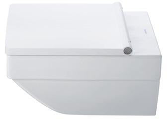 DURAVIT WC-Sitz Vero Air Weiß mit Edelstahl-Scharnieren, abnehmbar, ohne Absenkautomatik