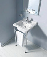 DURAVIT Metallkonsole Starck 3 höhenverstellbar Chrom für Waschtisch 030348