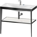 weiß / schwarz matt / 2 HL,schwarz m/weiß hochgl., Rahmen