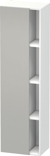 DURAVIT DuraStyle Hochschrank 360x500x1800mm, 1 Tür links, weiß matt – Wandhängend mit Soft-Close